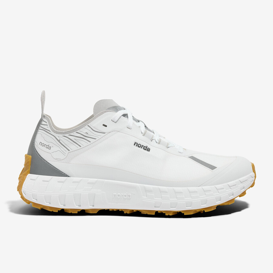 herrskor för terränglöpning - vit gummi 001a