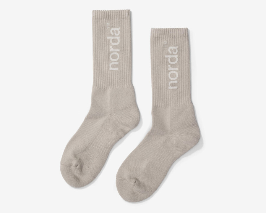 unisex lifestyle-strumpa - grå retro-strumpa