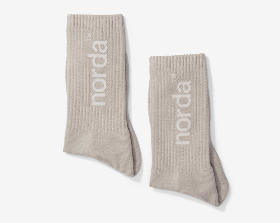 unisex lifestyle-strumpa - grå retro-strumpa