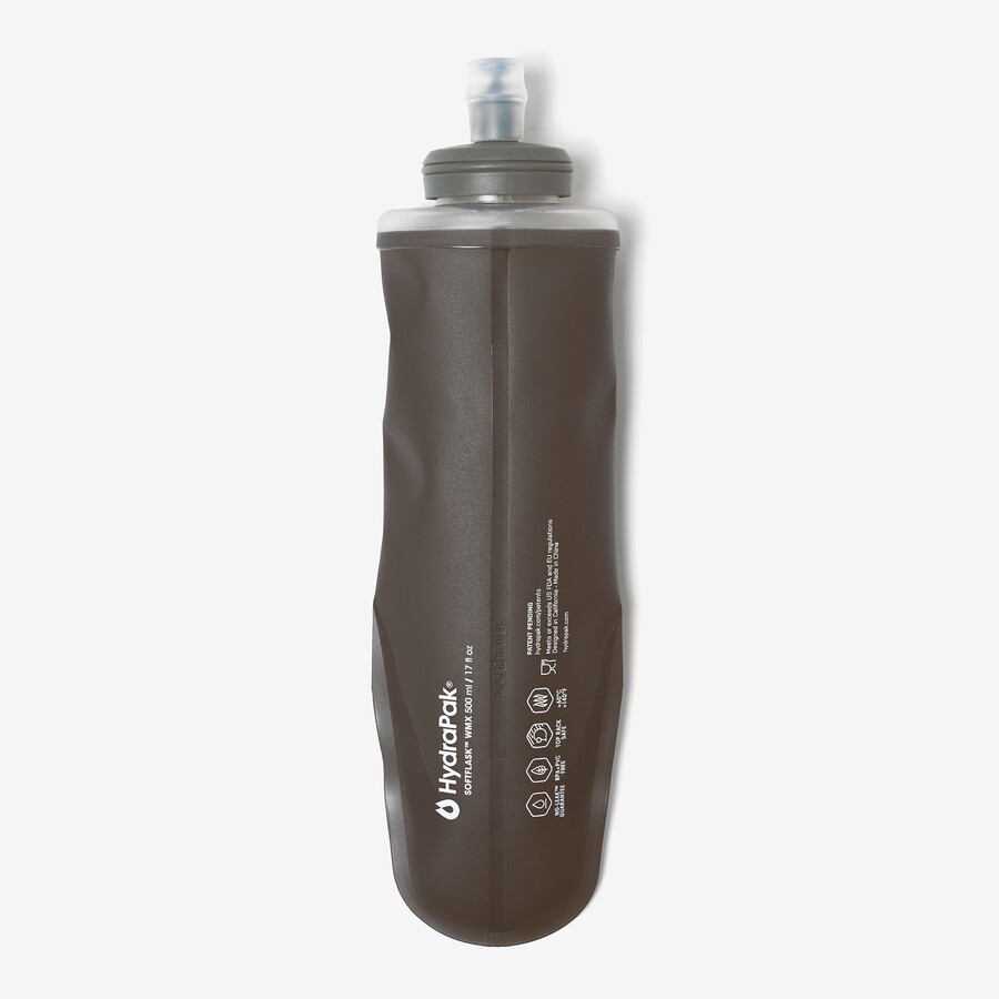 hydreringsflaska - rökkvarts brun softflask wmx 500ml