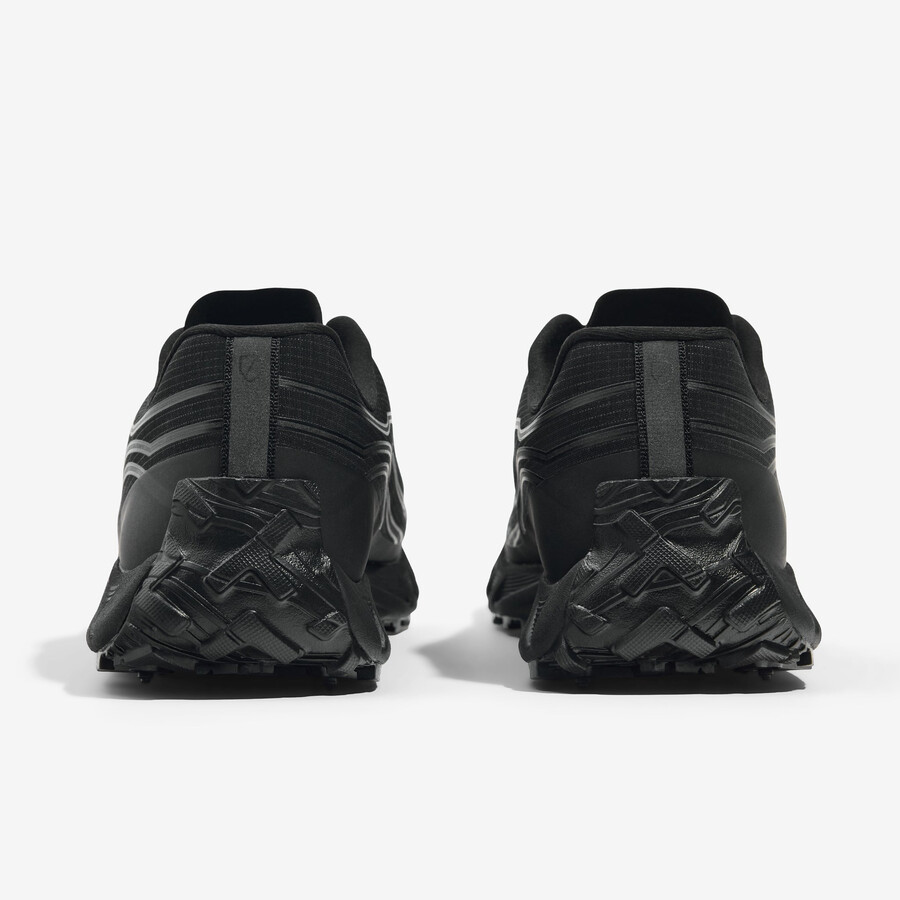 damskor för terränglöpning - stealth black 002